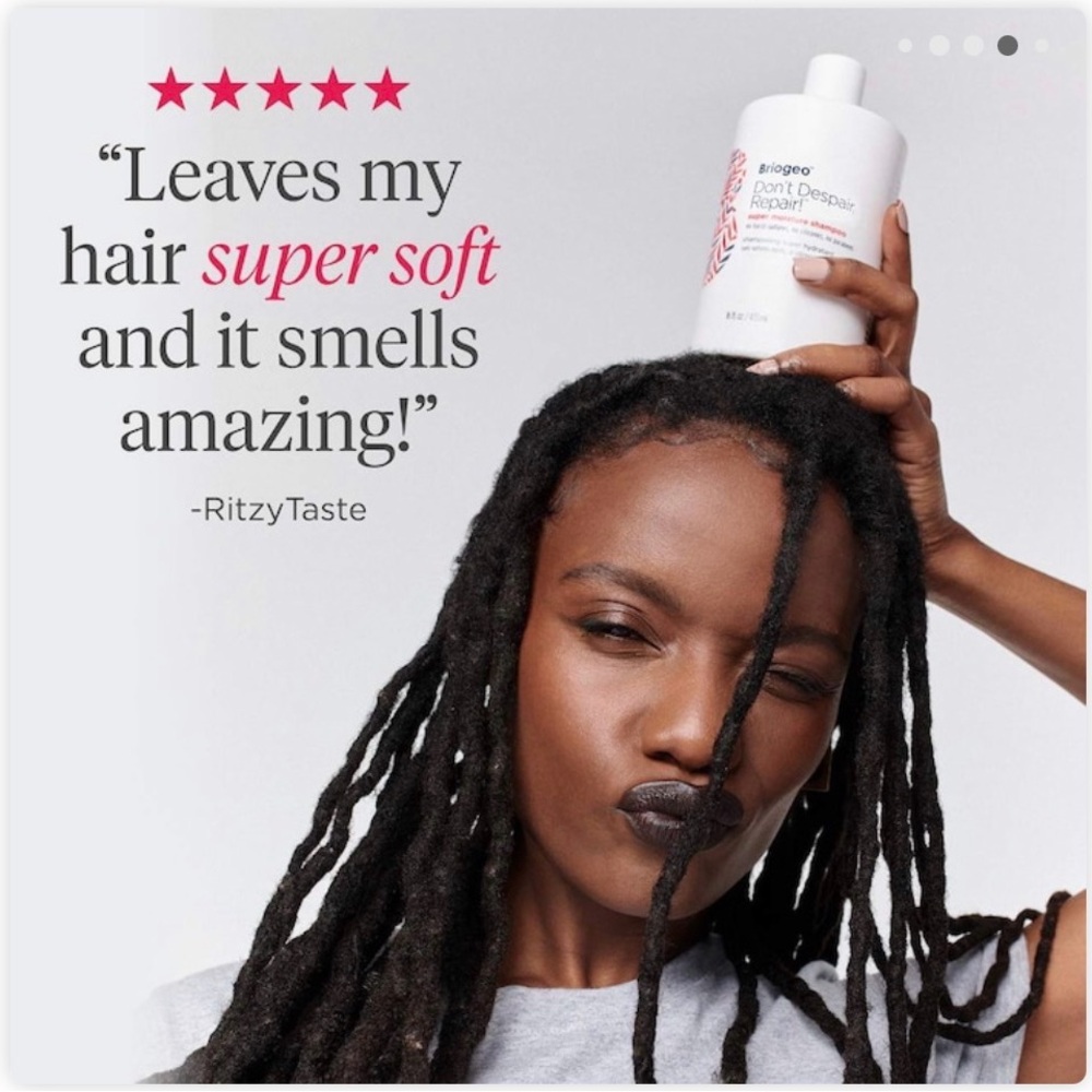 2 OZ TRAVEL Briogeo Don't Despair, Repair! Super Moisture Shampoo. - Picture 4 of 8